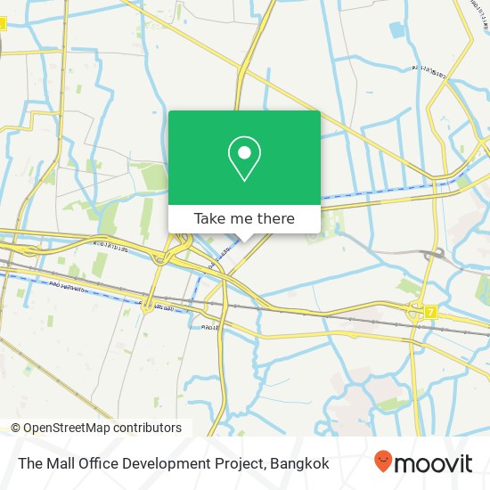 The Mall Office Development Project map