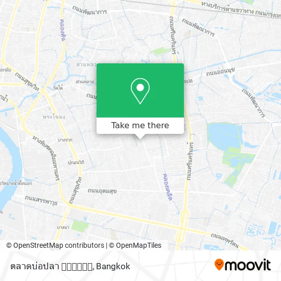 ตลาดบ่อปลา  map