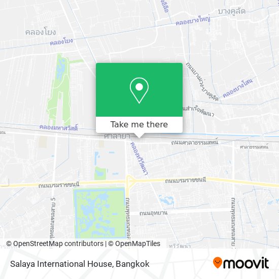 Salaya International House map