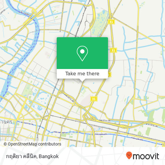 กฤติยา คลีนิค map