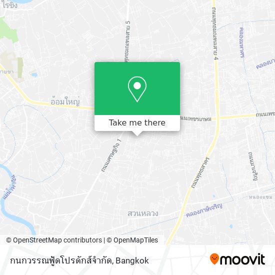 กนกวรรณฟู้ดโปรดักส์จำกัด map