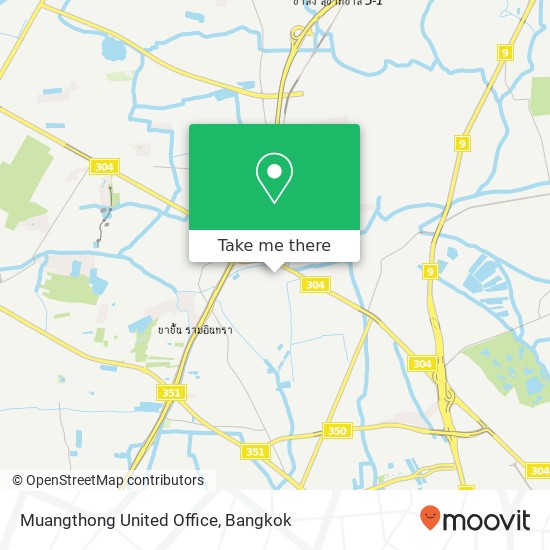 Muangthong United Office map