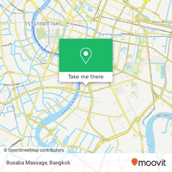 Busaba Massage map