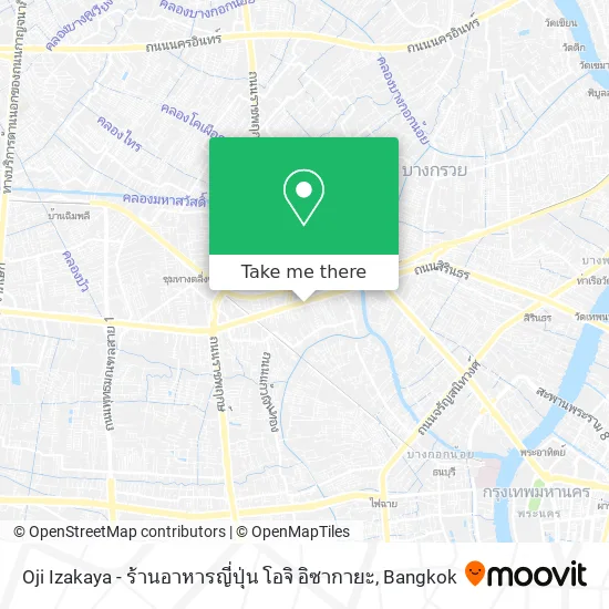 Oji Izakaya - ร้านอาหารญี่ปุ่น โอจิ อิซากายะ map
