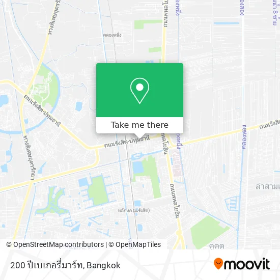 200 ปีเบเกอรี่มาร์ท map