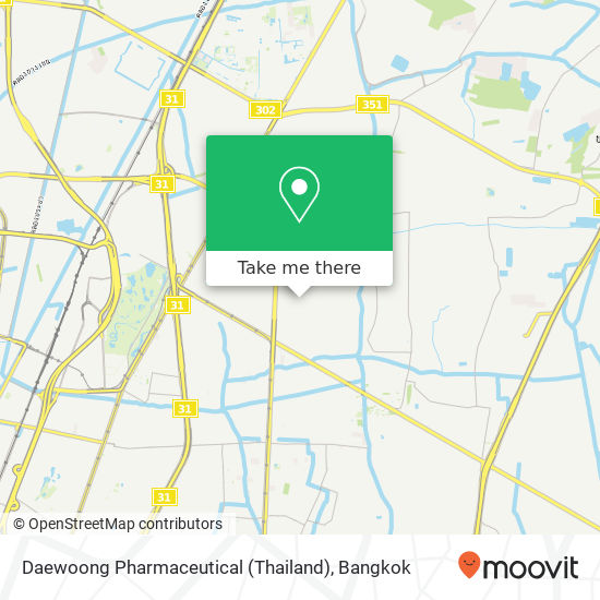 Daewoong Pharmaceutical (Thailand) map