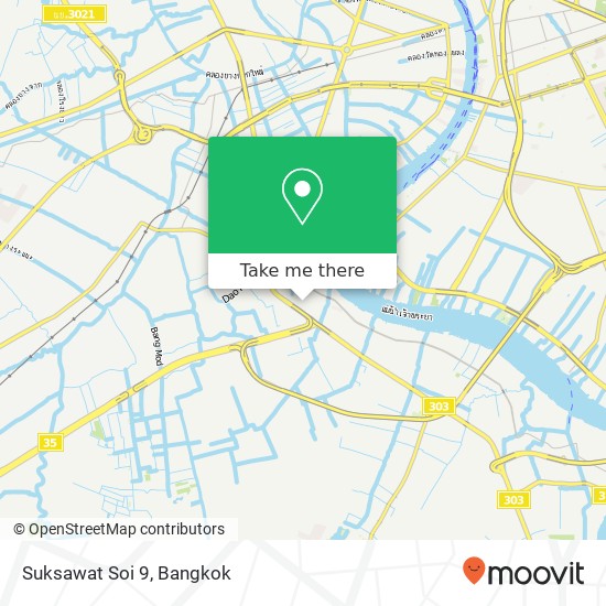 Suksawat Soi 9 map