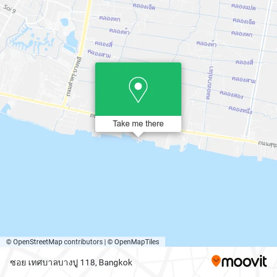 ซอย เทศบาลบางปู 118 map