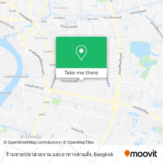 ร้านขายปลาสวยงาม และอาหารตามสั่ง map