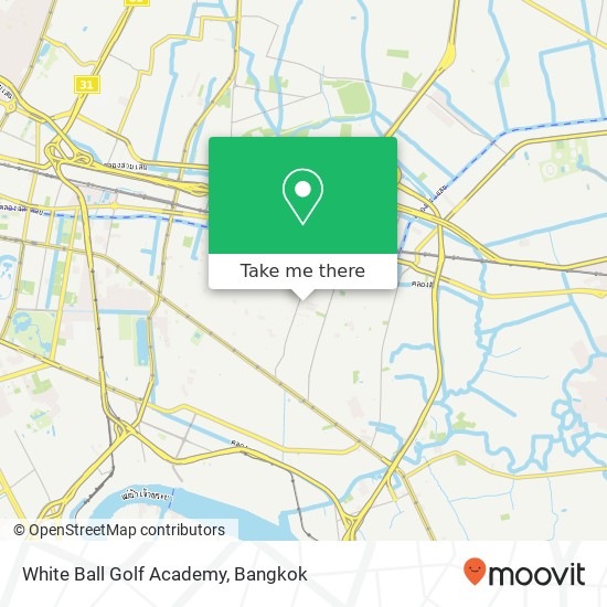 White Ball Golf Academy map
