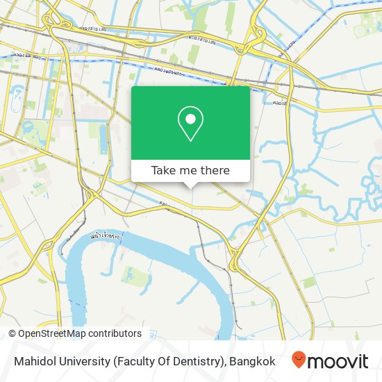 Mahidol University (Faculty Of Dentistry) map
