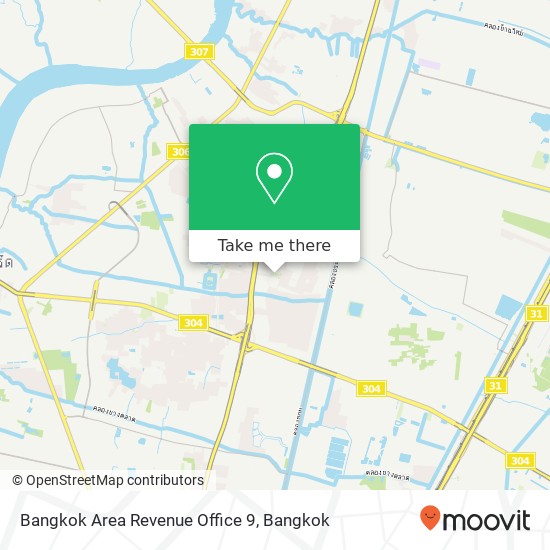 Bangkok Area Revenue Office 9 map