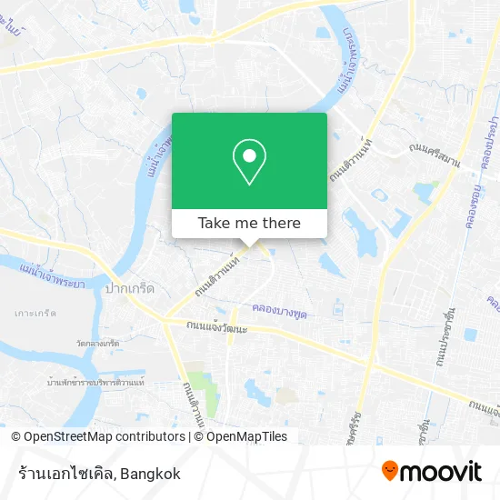ร้านเอกไซเคิล map