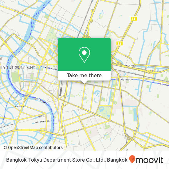 Bangkok-Tokyu Department Store Co., Ltd. map