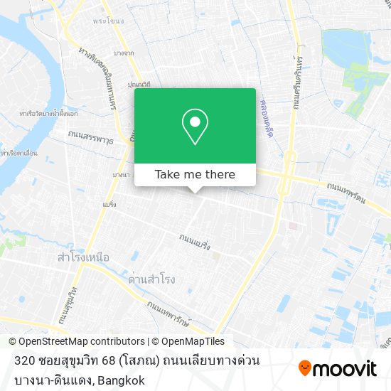 320 ซอยสุขุมวิท 68 (โสภณ) ถนนเลียบทางด่วนบางนา-ดินแดง map