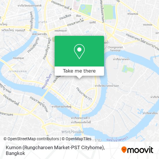 Kumon (Rungcharoen Market-PST Cityhome) map