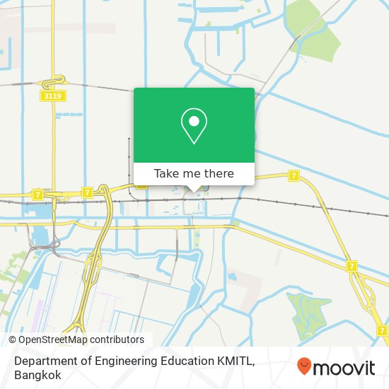 Department of Engineering Education KMITL map