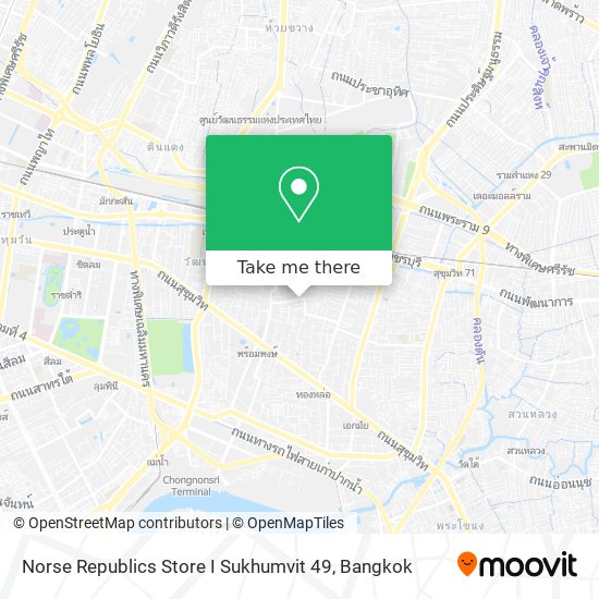 Norse Republics Store I Sukhumvit 49 map