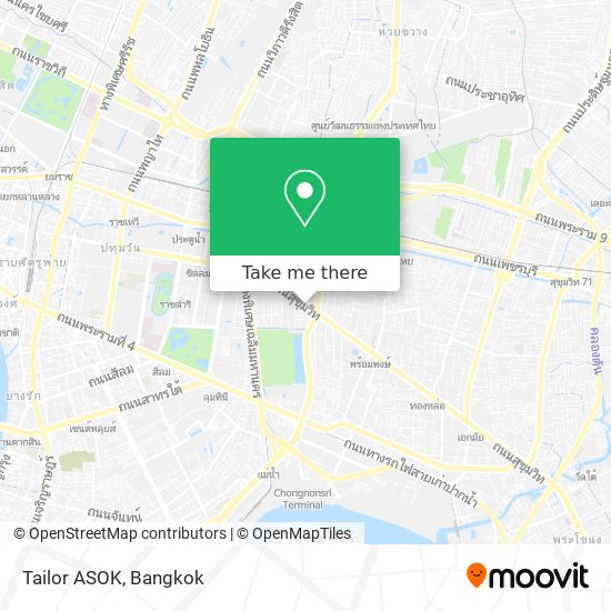 Tailor ASOK map