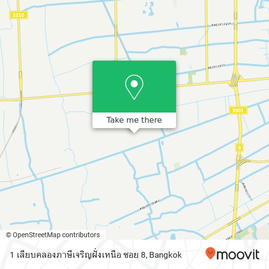 1 เลียบคลองภาษีเจริญฝั่งเหนือ ซอย 8 map