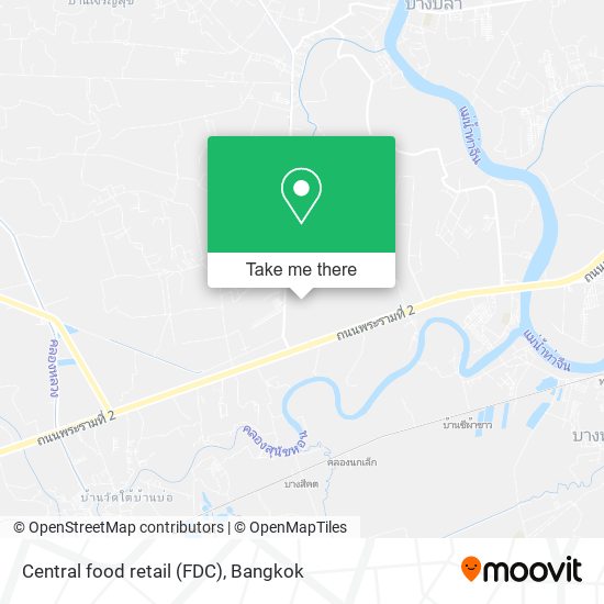 Central food retail (FDC) map