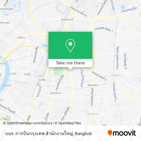 บมจ. การบินกรุงเทพ สำนักงานใหญ่ map