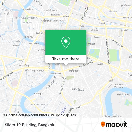 Silom 19 Building map