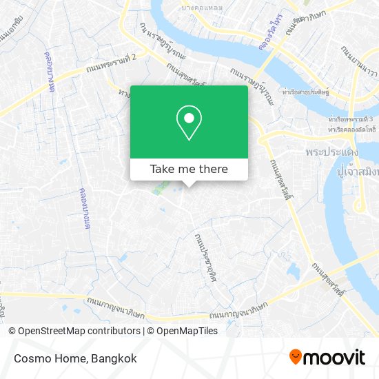 Cosmo Home map