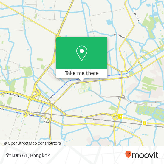 ร้านชา 61 map