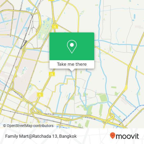 Family Mart@Ratchada 13 map