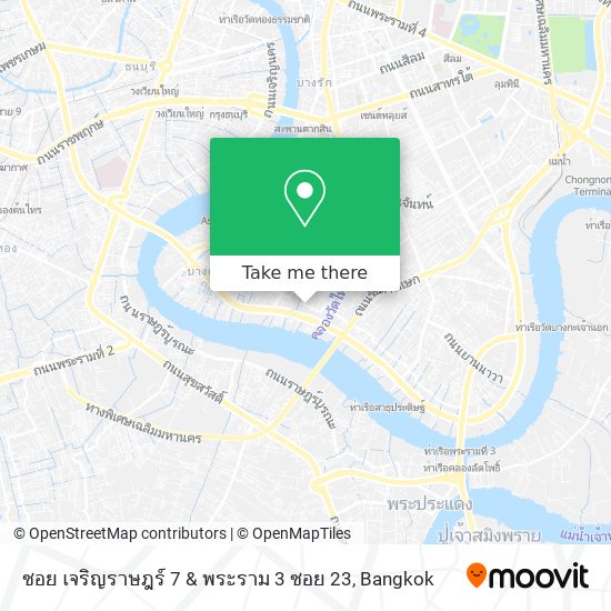 ซอย เจริญราษฎร์ 7 & พระราม 3 ซอย 23 map