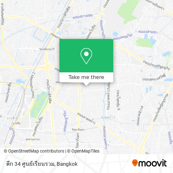 ตึก 34 ศูนย์เรียนรวม map