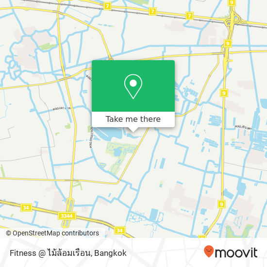 Fitness @ ไม้ล้อมเรือน map