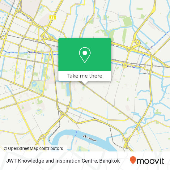 JWT Knowledge and Inspiration Centre map