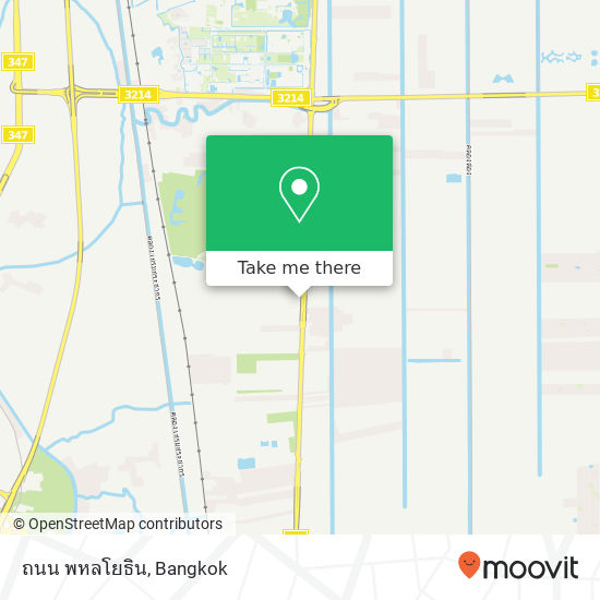 ถนน พหลโยธิน map