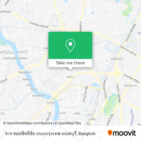 9 / 4 ซอยสิทธิชัย ถนนกรุงเทพ-นนทบุรี map