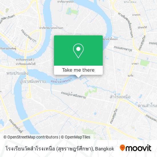 โรงเรียนวัดสำโรงเหนือ (สุขราษฎร์ศึกษา) map