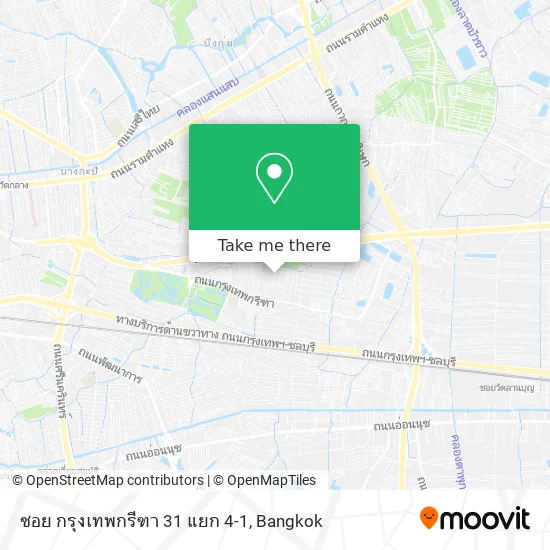 ซอย กรุงเทพกรีฑา 31 แยก 4-1 map