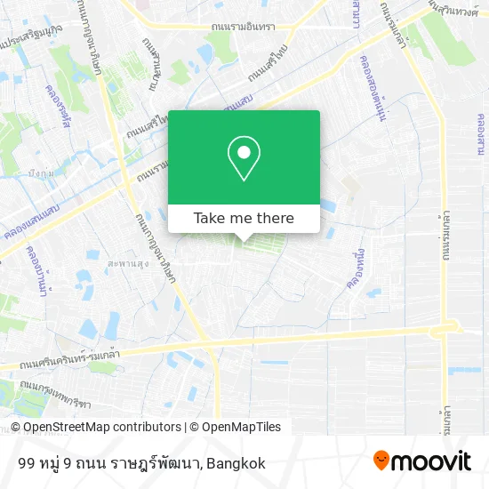 99 หมู่ 9 ถนน ราษฎร์พัฒนา map