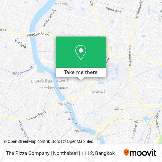 The Pizza Company | Nonthaburi | 1112 map