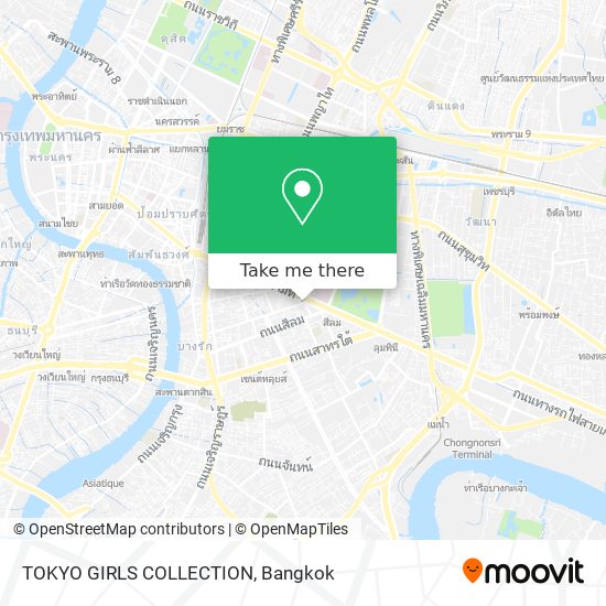 TOKYO GIRLS COLLECTION map