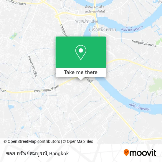 ซอย ทรัพย์สมบูรณ์ map