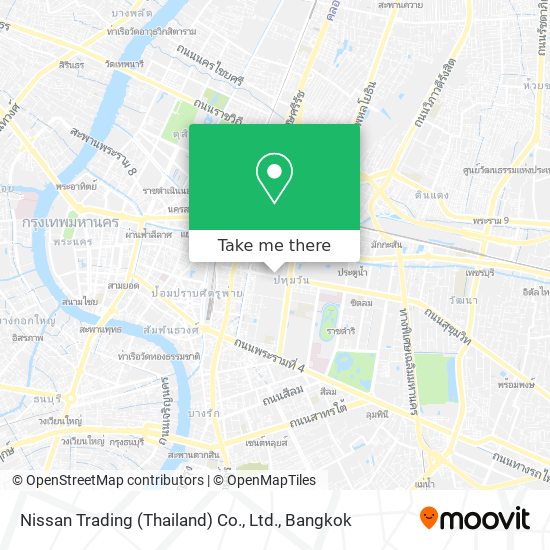 Nissan Trading (Thailand) Co., Ltd. map