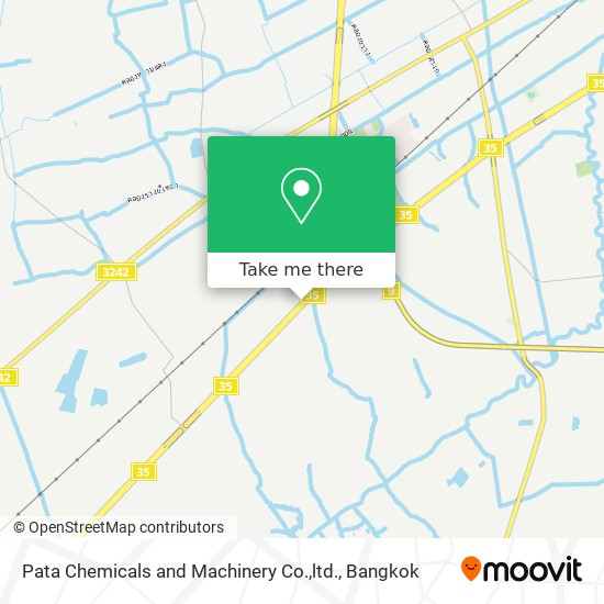 Pata  Chemicals and Machinery Co.,ltd. map