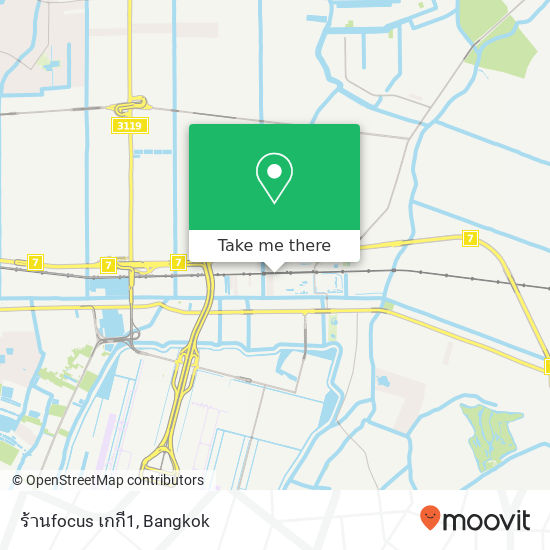 ร้านfocus เกกี1 map