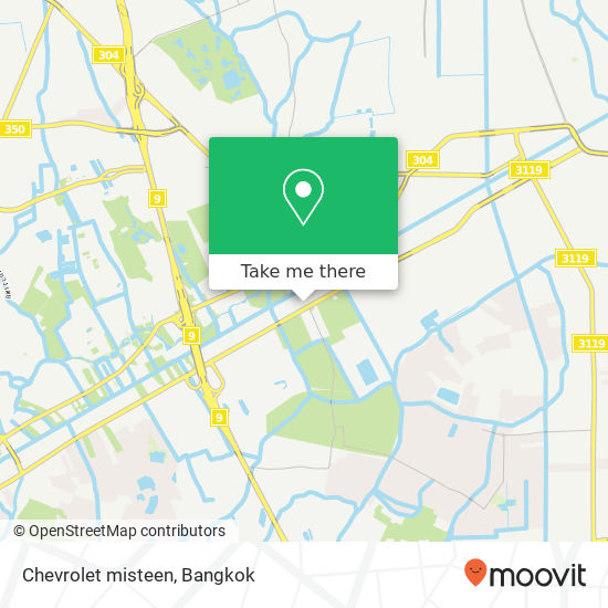 Chevrolet misteen map