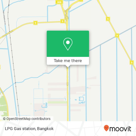 LPG Gas station map