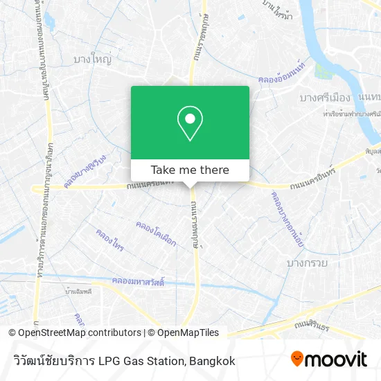 วิวัฒน์ชัยบริการ LPG Gas Station map