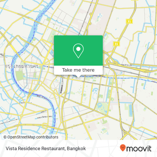 Vista Residence Restaurant map