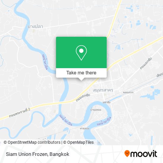 Siam Union Frozen map
